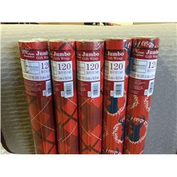 Lot of Wrapping Paper (5ct)
