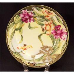 Nippon Orchids Plate - $5 shipping discount!! #881365