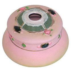 Schafer & Vater Jasperware Jewel Hair Receiver #887502