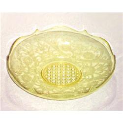 Lancaster Glass Cane Landrum Topaz Bowl #887545