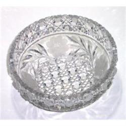 McKee Brilliant Cut Crystal Innovation Bowl #887546