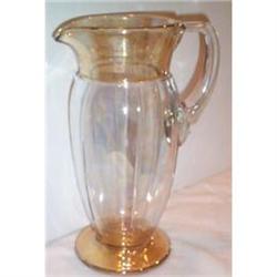 RARE Heisey Tudor Footed Pitcher #895989