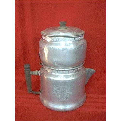 Aluminum Dripolator Coffee Pot 6 Cup 