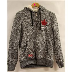 RIVERWEAR GREY LINED ZIP UP LADIES CANADA HOODIE