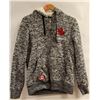 Image 1 : RIVERWEAR GREY LINED ZIP UP LADIES CANADA HOODIE