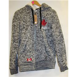 RIVERWEAR GREY LINED ZIP UP LADIES CANADA HOODIE