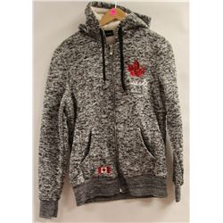 RIVERWEAR GREY LINED ZIP UP LADIES CANADA HOODIE