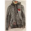 Image 1 : RIVERWEAR GREY LINED ZIP UP LADIES CANADA HOODIE