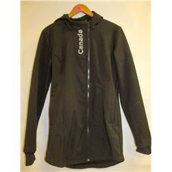 RIVERWEAR BLACK LADIES LONG LINED WINDPROOF JACKET