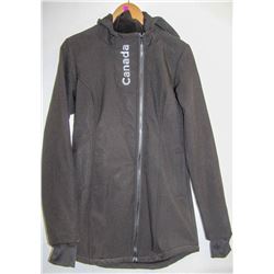 RIVERWEAR BLACK LADIES LONG LINED WINDPROOF JACKET