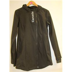 RIVERWEAR BLACK LADIES LONG LINED WINDPROOF JACKET