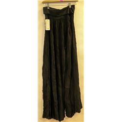 SX MADE IN ITALY SHEER WIDE LEG LADIES PANT