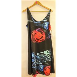 MADE IN CANADA GITANE BLACK AND ABSTRACT MULTI