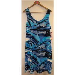MADE IN CANADA GITANE MULTI BLUE AND BLACK WAVY