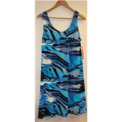 MADE IN CANADA GITANE MULTI BLUE AND BLACK WAVY