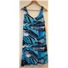Image 1 : MADE IN CANADA GITANE MULTI BLUE AND BLACK WAVY