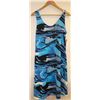 Image 1 : MADE IN CANADA GITANE MULTI BLUE AND BLACK WAVY