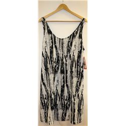 MADE IN CANADA GITANE BLACK AND WHITE ZIPPER PRINT