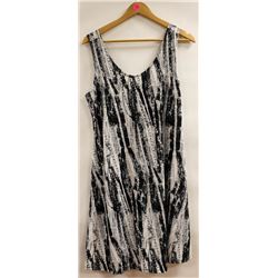 MADE IN CANADA GITANE BLACK AND WHITE ZIPPER PRINT