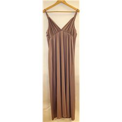 ANGELA WOMENS LONG DRESS WITH ROPE STRAP