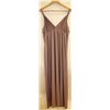 Image 1 : ANGELA WOMENS LONG DRESS WITH ROPE STRAP