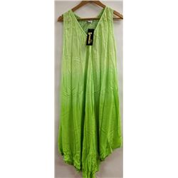 SHORELINE LIME GREEN CROCHET BACK WOMENS