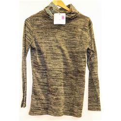 MISS LULO DUAL GREY EMBELLISHED TURTLENECK