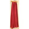 Image 1 : LONG PLEATED BURGANDY  SKIRT SIZE UNKNOWN