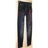 Image 1 : LEGGINGS PRO FLEECED LINED DENIM PRINT O/S FITS