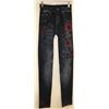 Image 1 : LEGGINGS PRO FLEECED LINED DENIM PRINT O/S FITS