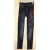 Image 1 : LEGGINGS PRO FLEECED LINED DENIM PRINT O/S FITS
