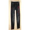 Image 1 : LEGGINGS PRO FLEECED LINED DENIM PRINT O/S FITS