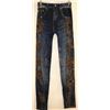 Image 1 : LEGGINGS PRO FLEECED LINED DENIM PRINT O/S FITS