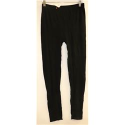 PAPA BLACK BAMBOO SHEER WOMENS LEGGING O/S FITS