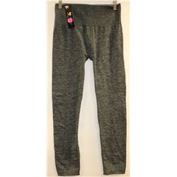 ZHEN XIANG WOMENS WAFFLE WAIST STONE GREY LEGGING
