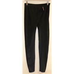 WOMENS BLACK ATHLETIC SHEER LEGGING