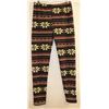 Image 1 : WOMENS LINED SNOWFLAKE PATTERN LEGGINGS