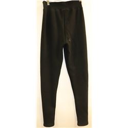 MEYTA BLACK LINED WOMENS LEGGING O/S FITS MOST