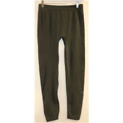 WOMENS DARK GREY SHEER LEGGINGS O/S FITS MOST