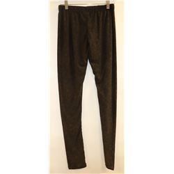 WOMENS BROWN AND BLACK PEACOCK FEATHER/HEART