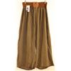 Image 1 : WOMENS WIDE LEG FLARE BOTTOM  BROWN PANT W/