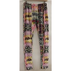 WOMENS PATTERN LEGGING O/S FITS MOST
