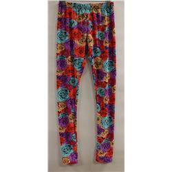 WOMENS PATTERN LEGGING O/S FITS MOST