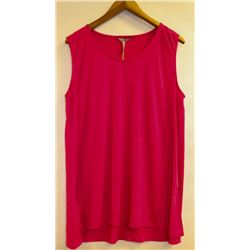 DKR WOMENS LINEN BLEND SLEEVELESS TOP