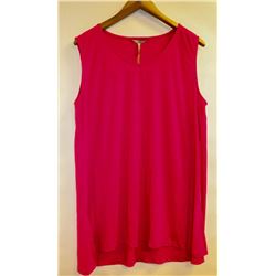 DKR WOMENS LINEN BLEND SLEEVELESS TOP