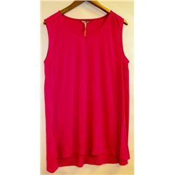 DKR WOMENS LINEN BLEND SLEEVELESS TOP