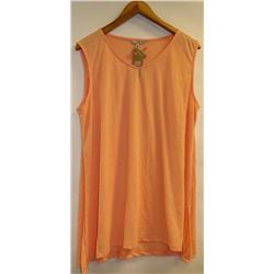 DKR WOMENS LINEN BLEND SLEEVELESS TOP