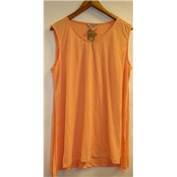 DKR WOMENS LINEN BLEND SLEEVELESS TOP