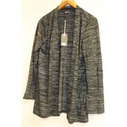 DKR DARK GREY WOMENS LONG SLEEVE CARDIGAN