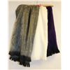 Image 1 : LOT OF 3 FAUX FUR WOMENS WRAP/SCARVES